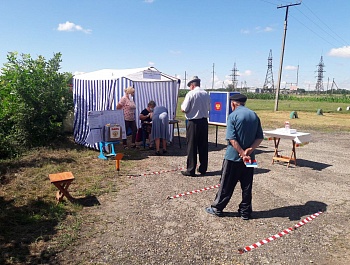 25 июня в поселении открылись 3 избирательных участка